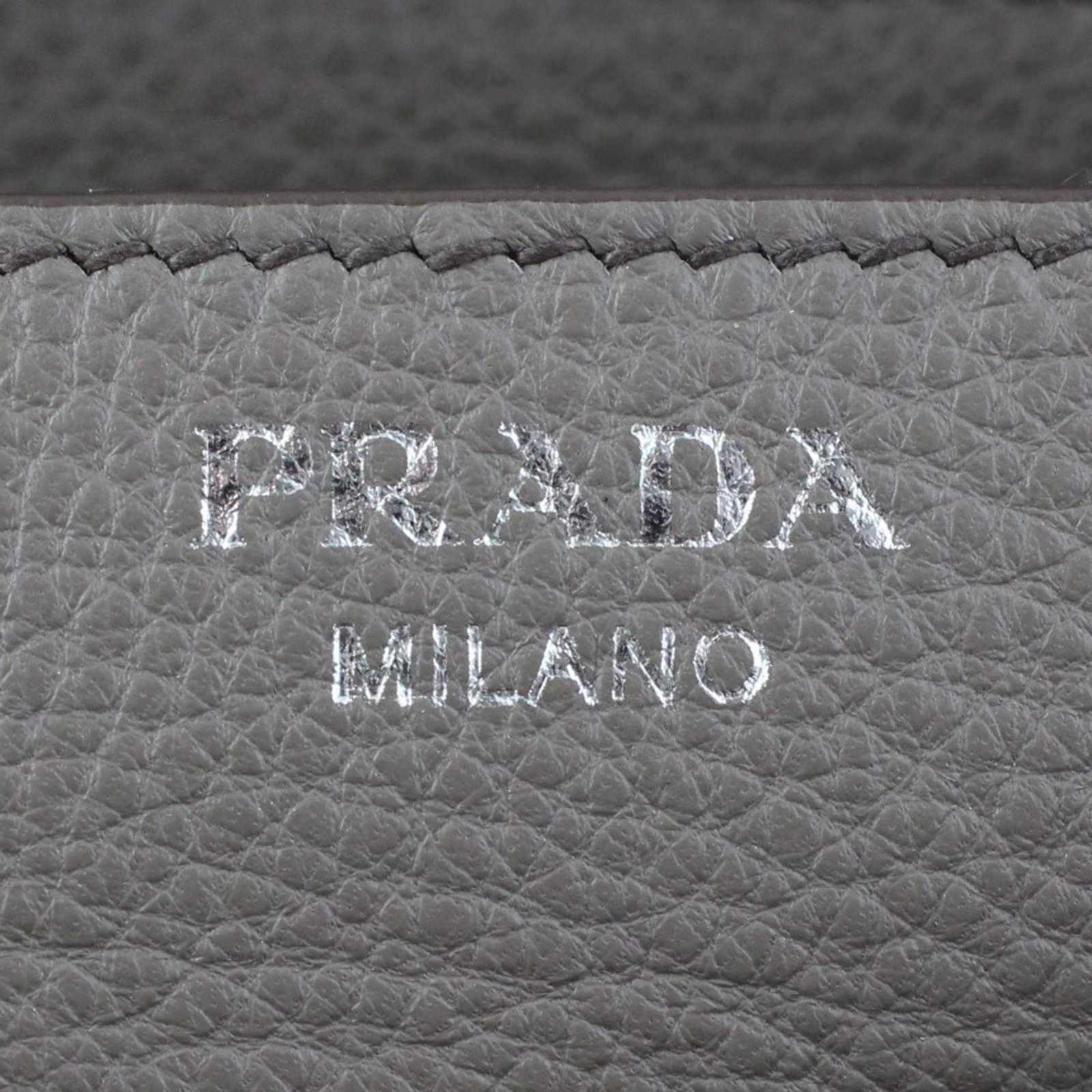 Prada Vitello Daino Bauletto Bag Stamp