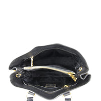 Prada Vitello Daino Bauletto Tote Interior
