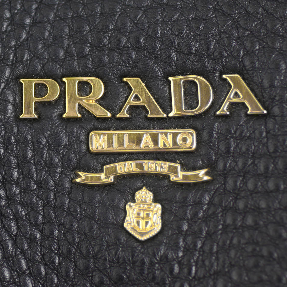 Prada Vitello Daino Bauletto Tote Exterior