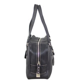 Prada Vitello Daino Contrast Stitch Bowler Side