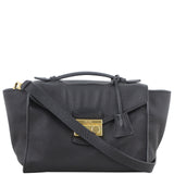 Prada Vitello Daino Flap Bag Front Strap