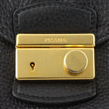 Prada Vitello Daino Flap Bag Lock