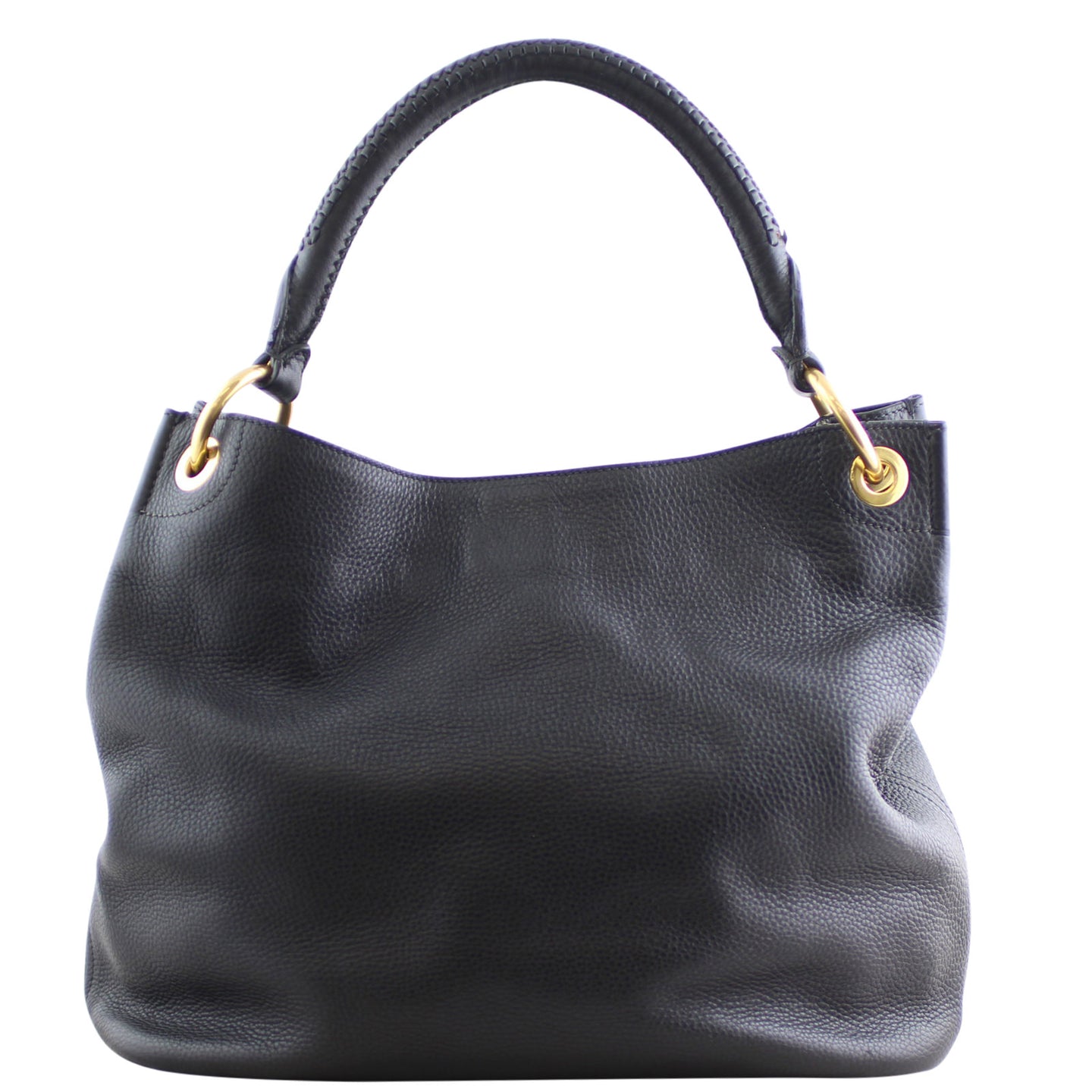 Prada Vitello Daino Hobo back