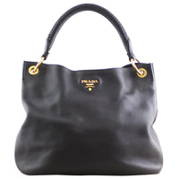 Prada Vitello Daino Hobo front