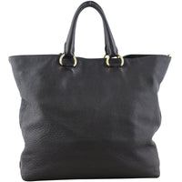 Prada Vitello Daino Large Shopping Tote Back