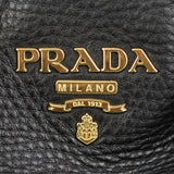 Prada Vitello Daino Large Shopping Tote Logo