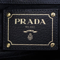 Prada Vitello Daino Large Shopping Tote Stamp