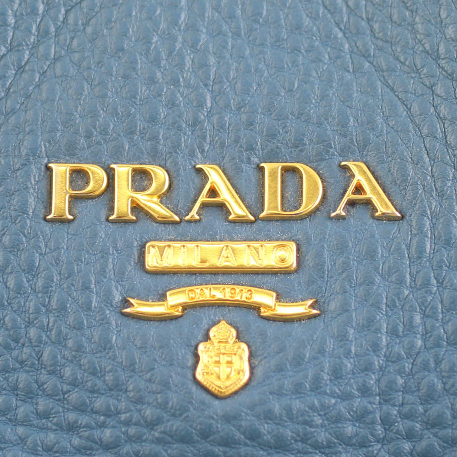 Prada Vitello Daino Sacca Hobo Bag Front