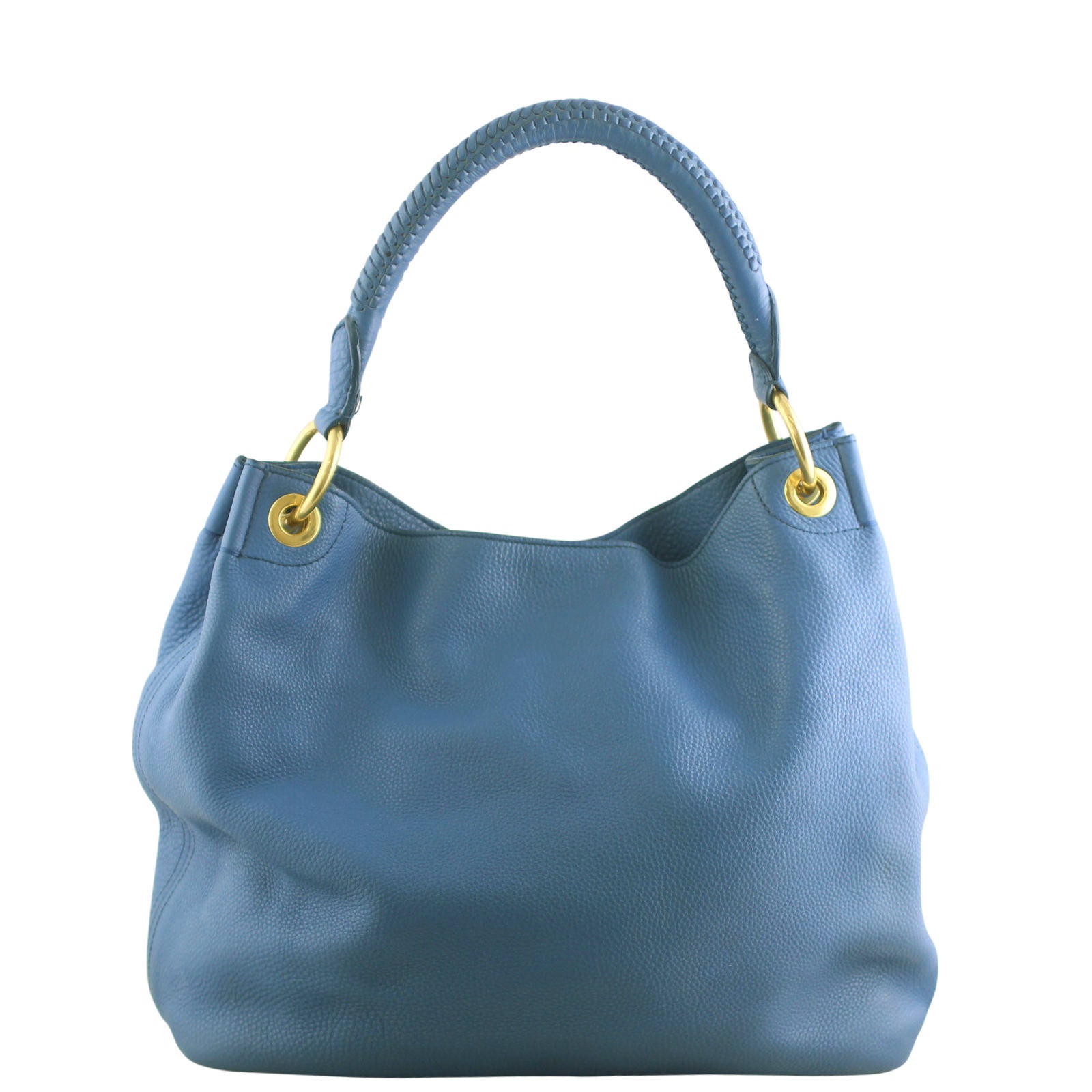 Prada Vitello Daino Sacca Hobo Bag Front