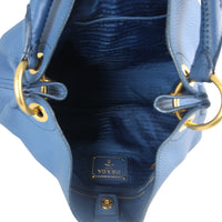 Prada Vitello Daino Sacca Hobo Bag Interior