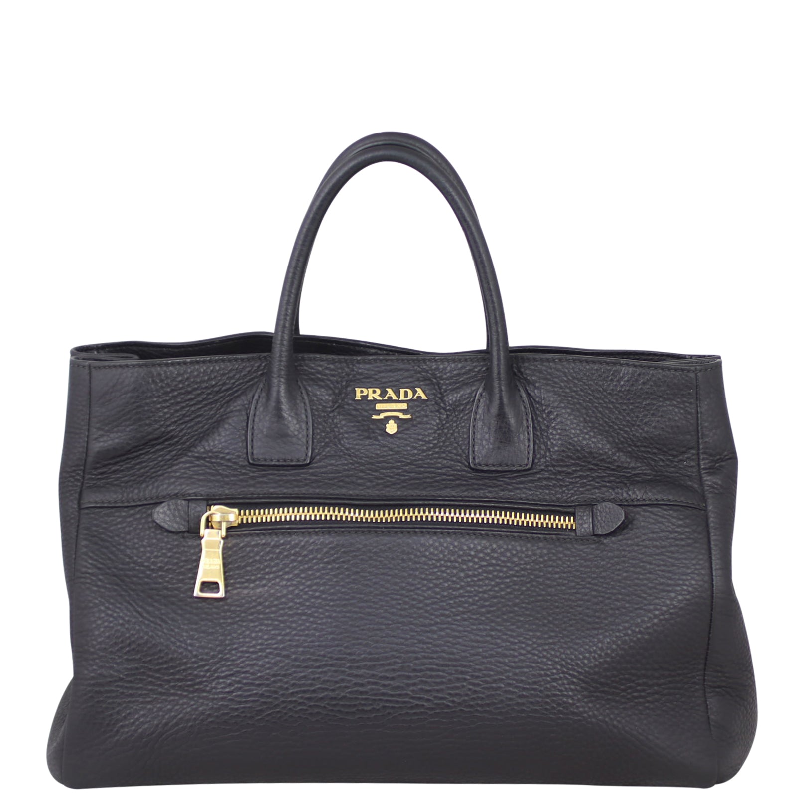 Prada Vitello Daino Shopper Front
