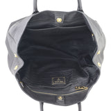 Prada Vitello Daino Shopper Whole interior