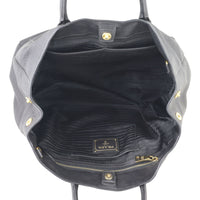 Prada Vitello Daino Shopper Whole interior