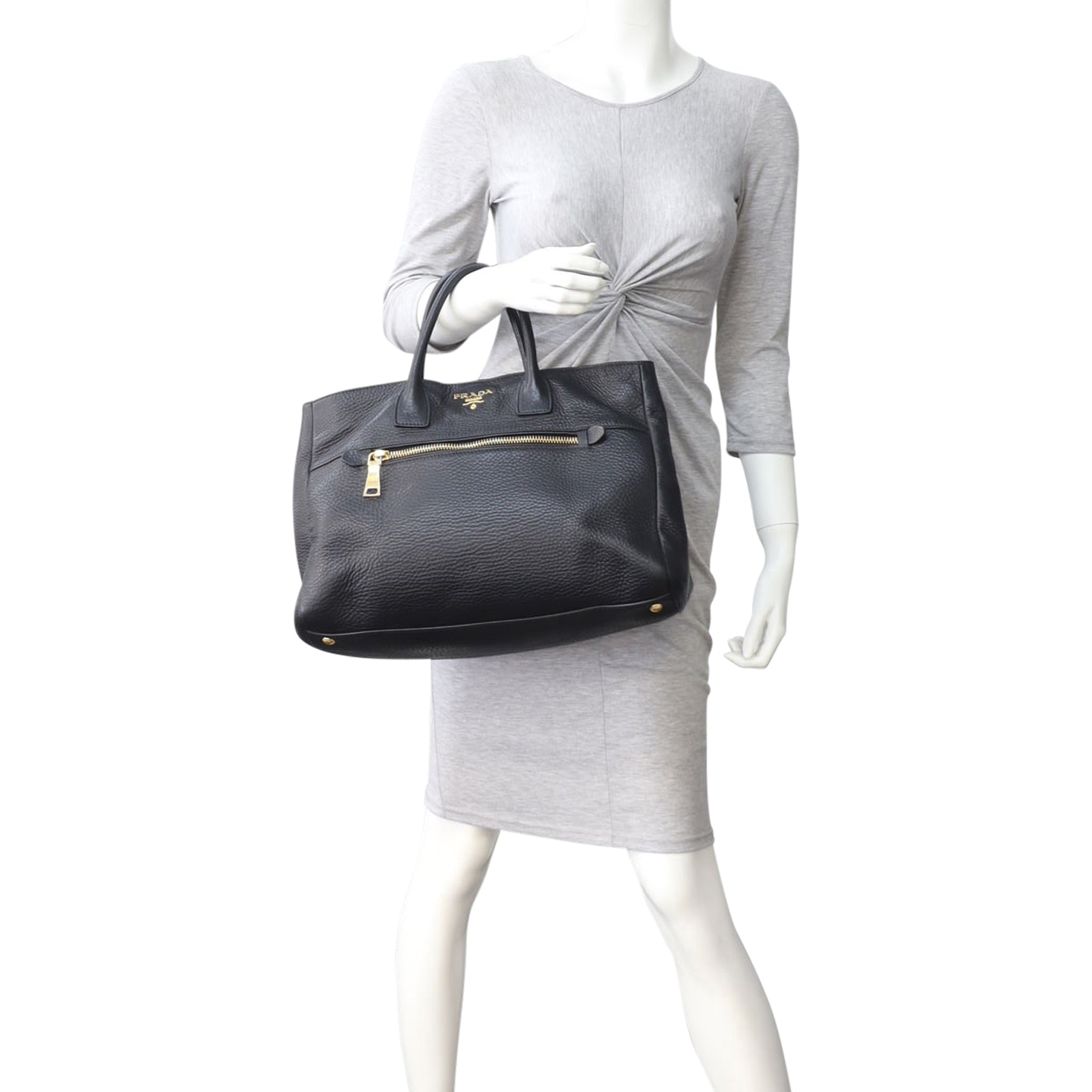 Prada Vitello Daino Shopper Mannequin