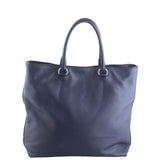 Prada Vitello Daino Shopping Large Tote Bag Back