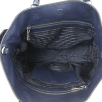 Prada Vitello Daino Shopping Large Tote Bag Interior