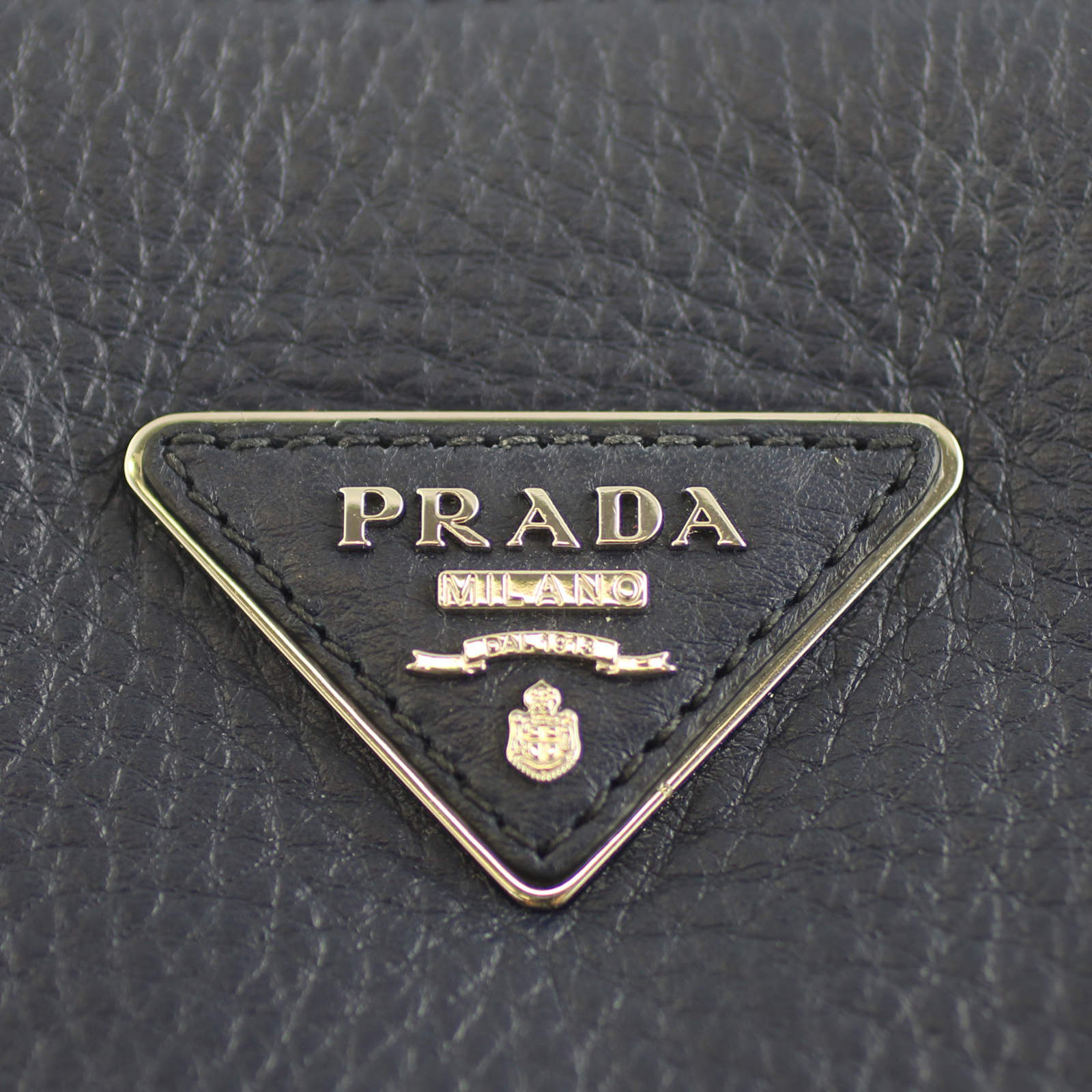 Prada Vitello Daino Shopping Large Tote Bag Logo