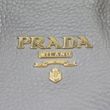 Prada Vitello Daino Large Shopping Tote Exterior