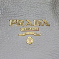 Prada Vitello Daino Large Shopping Tote Exterior