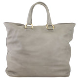 Prada Vitello Daino Large Shopping Tote Back