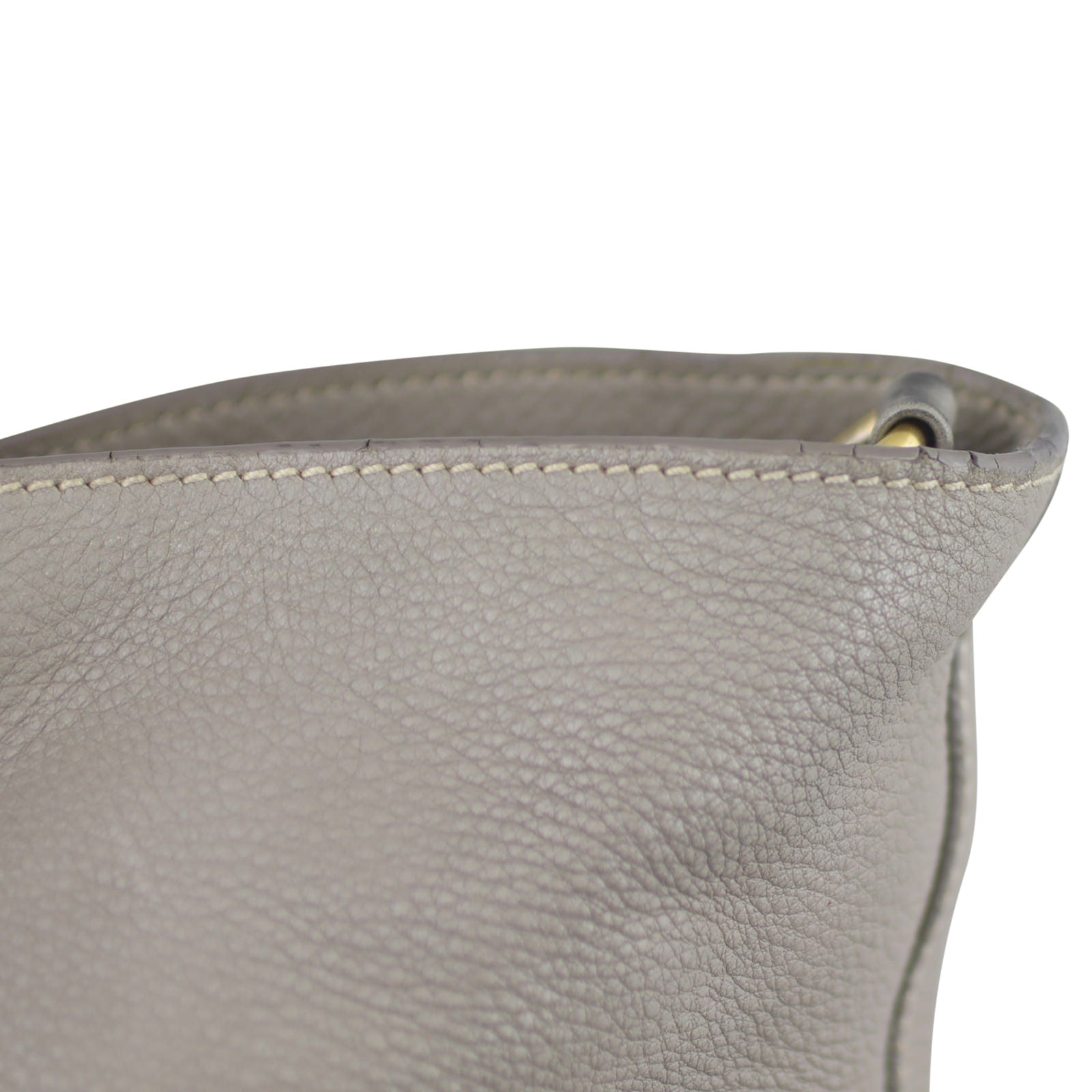 Prada Vitello Daino Large Shopping Tote Edge