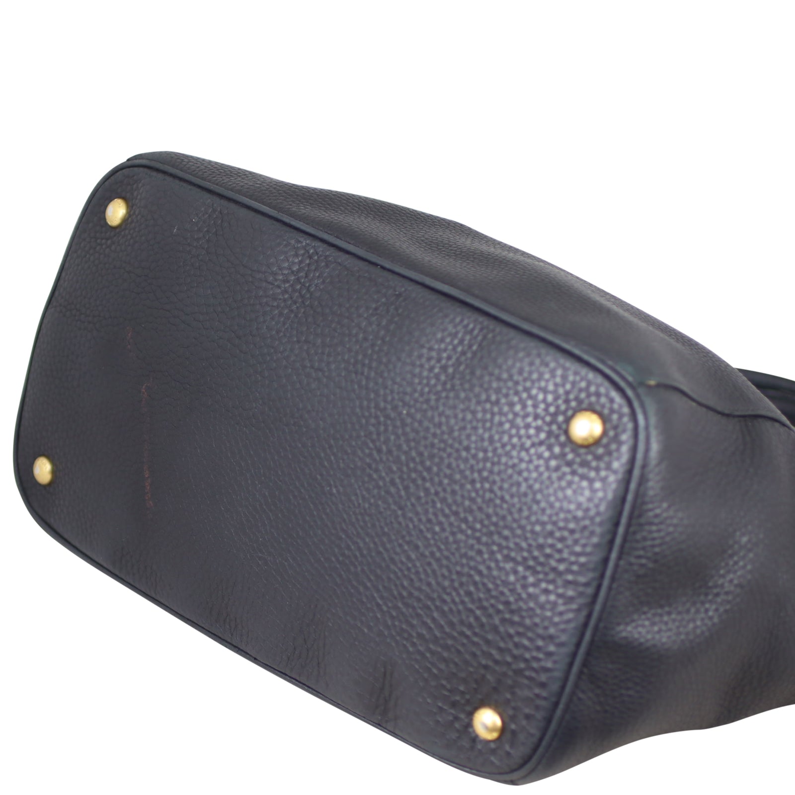 Prada Vitello Daino Shopping Tote Corner