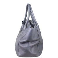 Prada Vitello Daino Shopping Tote Side