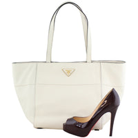 Prada Vitello Daino Tote Bag Scale