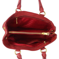Prada Vitello Daino Tote Interior
