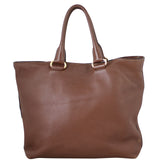 Prada Vitello Daino Two Way Shopping Tote Back