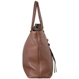 Prada Vitello Daino Two Way Shopping Tote Side