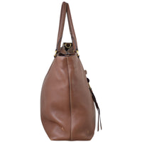 Prada Vitello Daino Two Way Shopping Tote Side