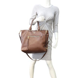 Prada Vitello Daino Two Way Shopping Tote Mannequin