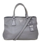 Prada Vitello Daino Two Way Tote Front