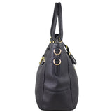 Prada Vitello Daino Zip Tote Bag Side