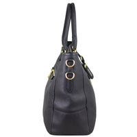 Prada Vitello Daino Zip Tote Bag Side