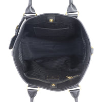 Prada Vitello Daino Zip Tote Bag Whole interior