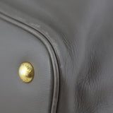 Prada Vitello Morbido Large Expandable Shopper Tote Lining