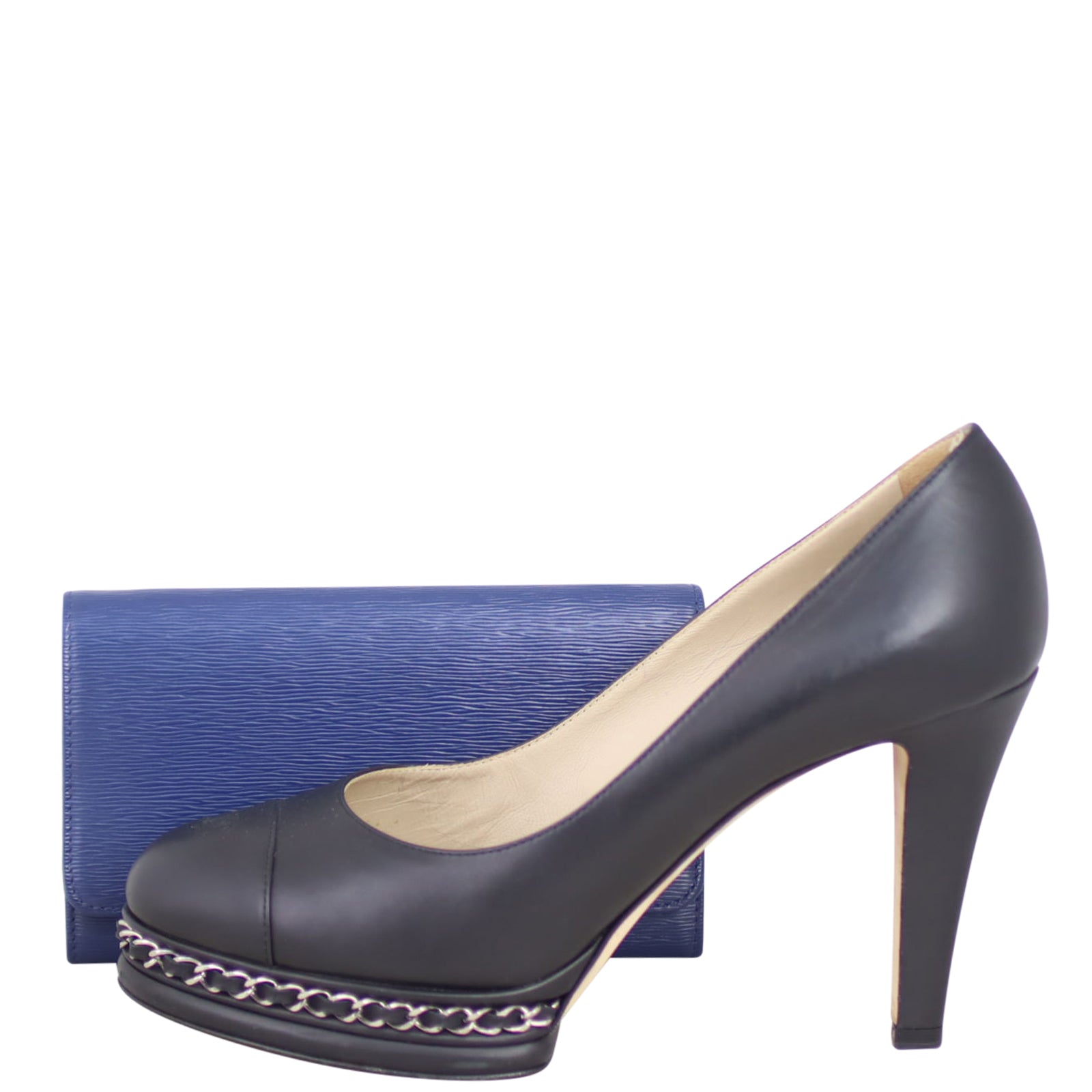 Prada Vitello Move Wallet on Strap Shoe