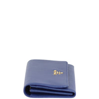 Prada Vitello Move Wallet on Strap Side