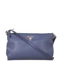 Prada Vitello Phenix Crossbody Bag Front