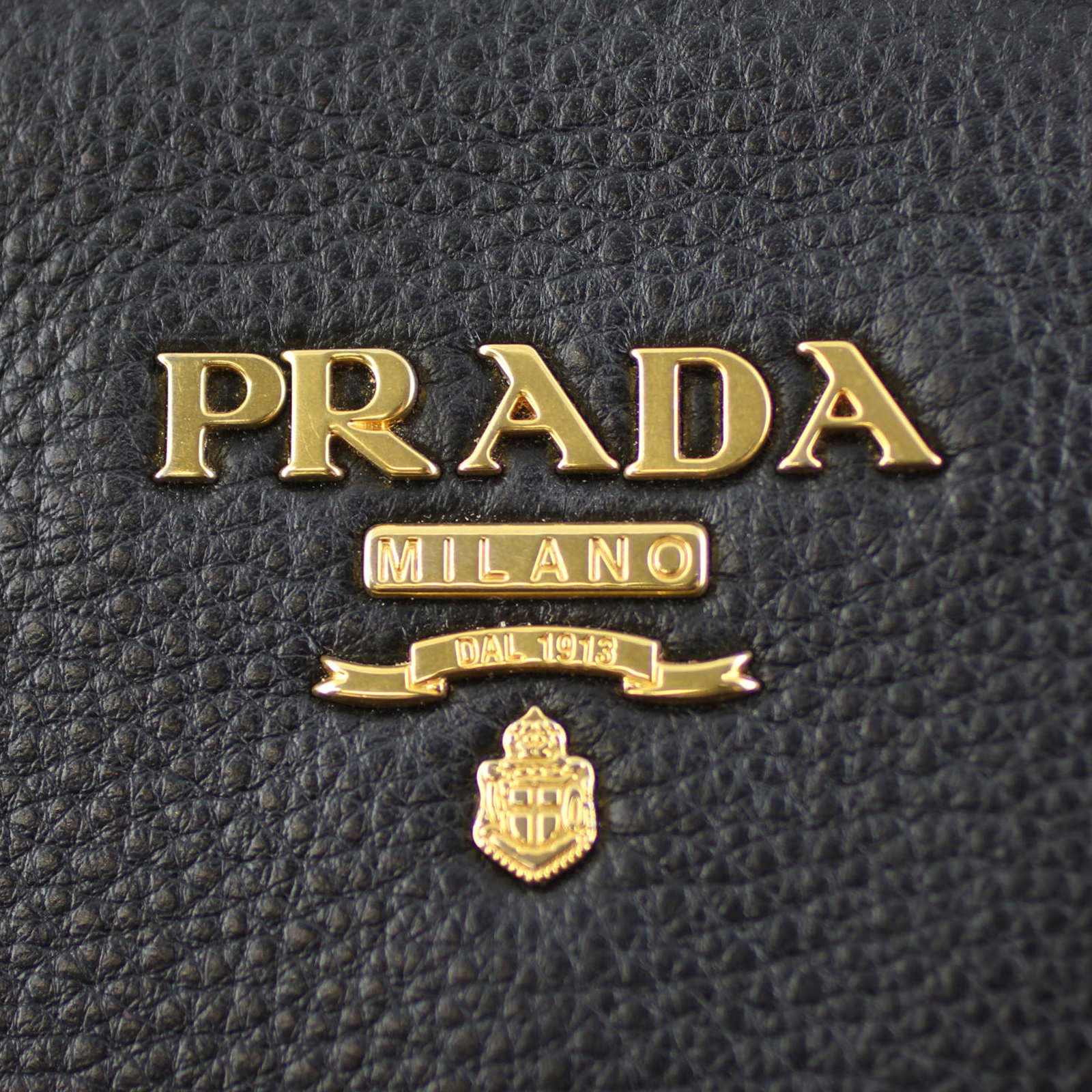 Prada Vitello Phenix Tote Logo