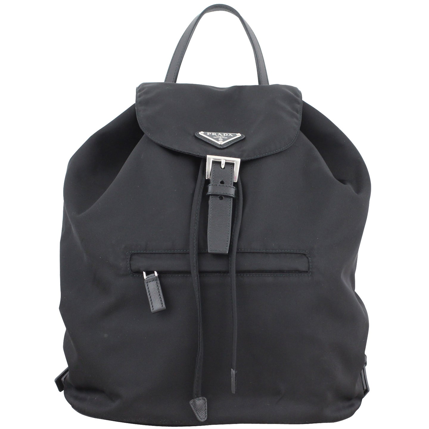 Prada Zainetto Vela Medium Drawstring Backpack Front
