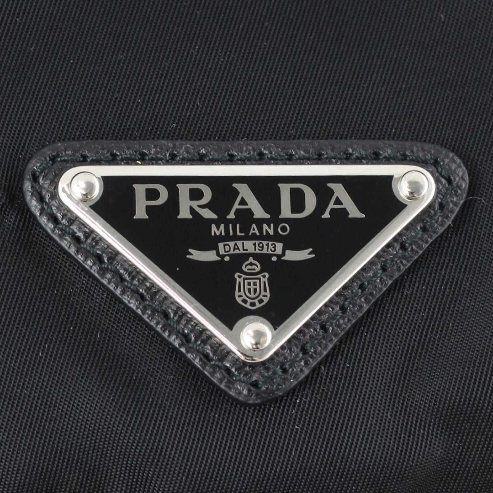 Prada Zainetto Vela Medium Drawstring Backpack Logo