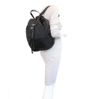 Prada Zainetto Vela Medium Drawstring Backpack Mannequin