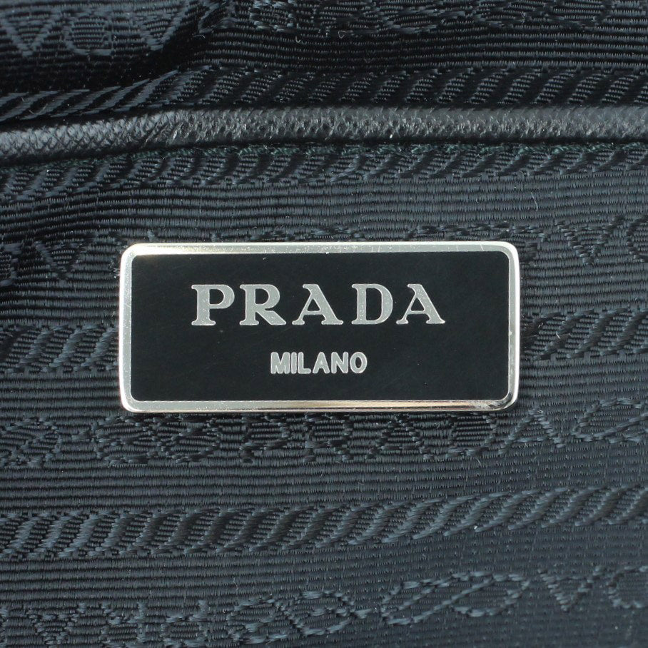 Prada Zainetto Vela Medium Drawstring Backpack Stamp