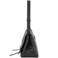 Proenza Schouler Courier Woven Shoulder Bag Left