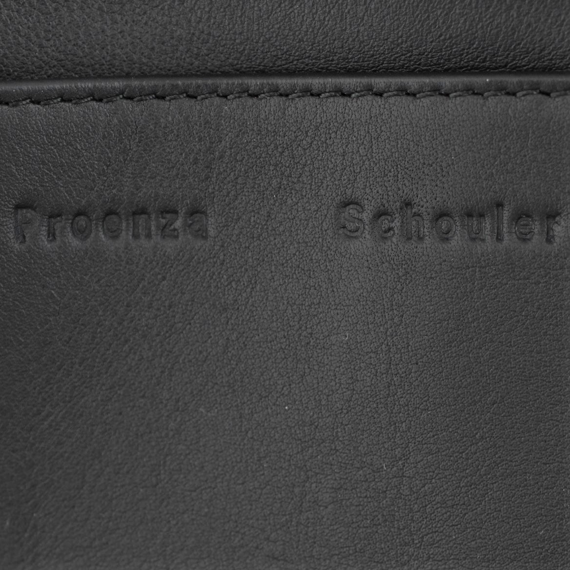 Proenza Schouler Courier Woven Shoulder Bag Exterior