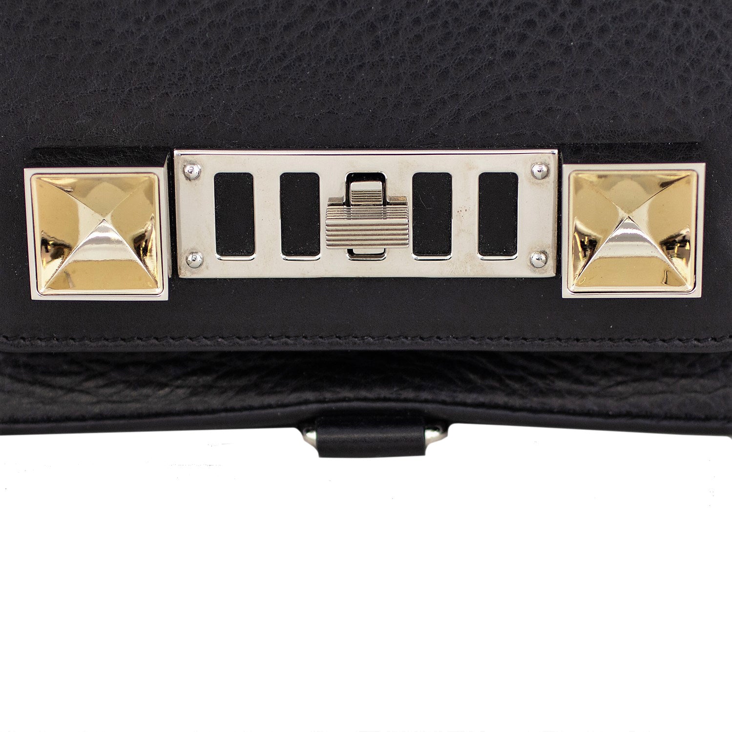 Proenza Schouler PS11 Wristlet Clutch Lock