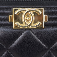 Chanel Boy Long Zipped Wallet Hardware

